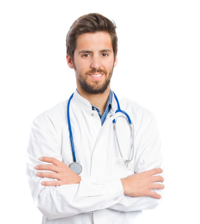 Image of a doctor recommending NeuroGenica supplement